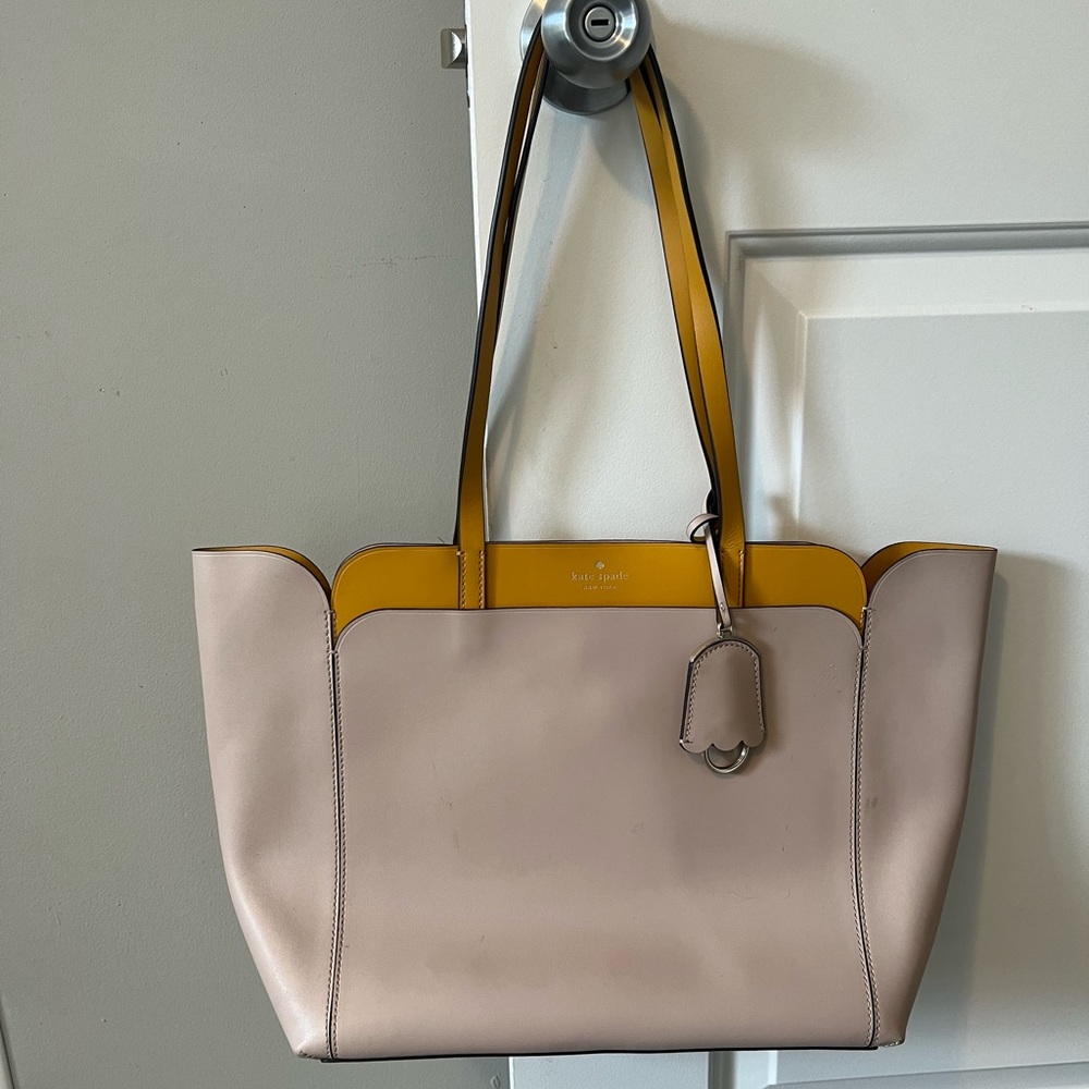 Kate Spade Bag - Tan & Yellow